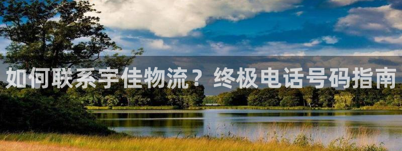 28圈退款教程：如何联系宇佳物流？终